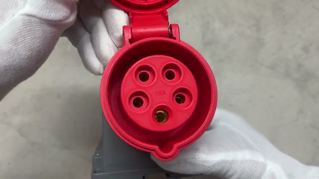 Розетка настенная 380V 5х16A полиамид IP44 Bemis BC1-1505-2535 3P+E+N