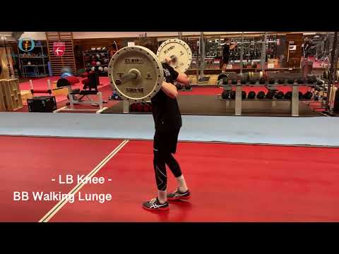 BB walking lunge