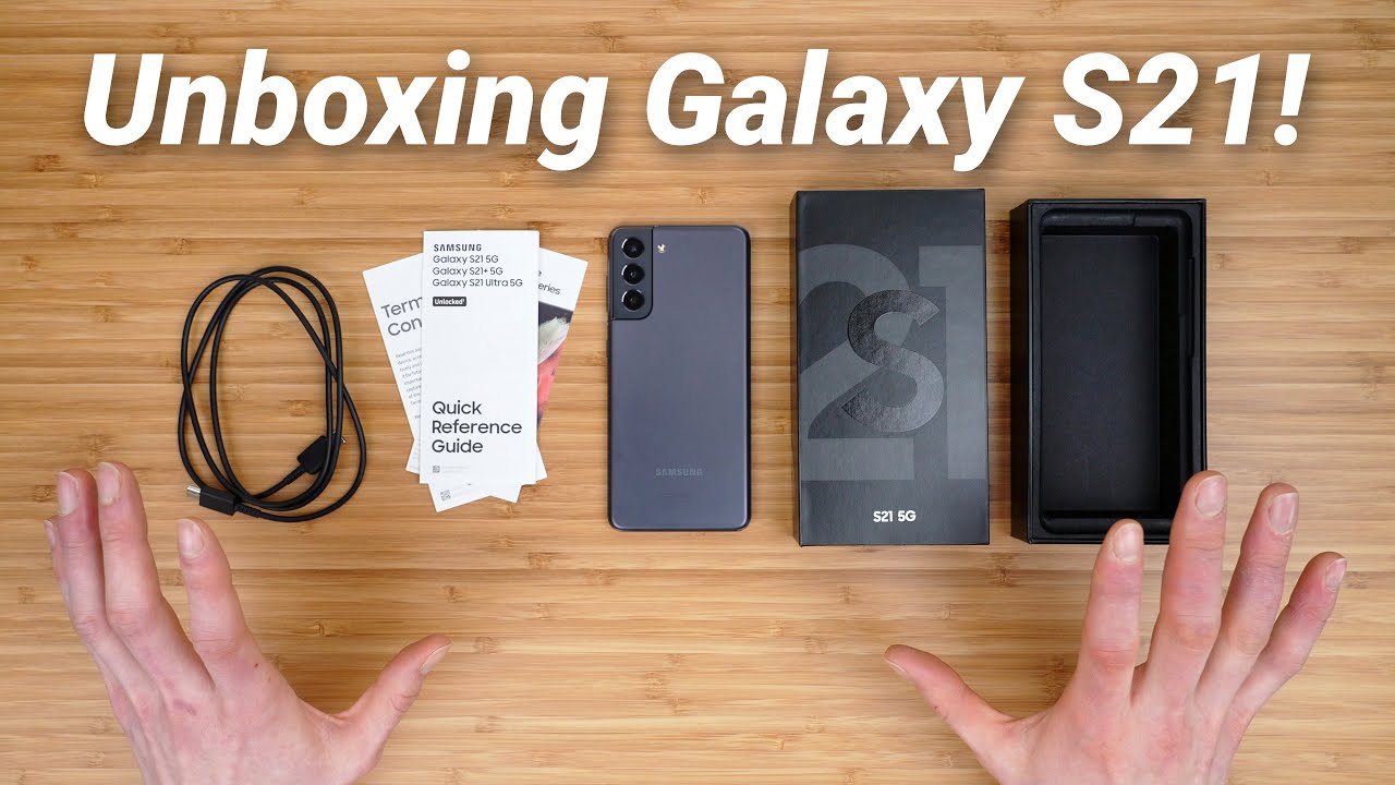 Galaxy S21 Unboxing - What's Included!