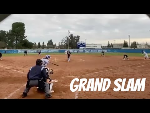 First Varsity HS Game and First Grand Slam