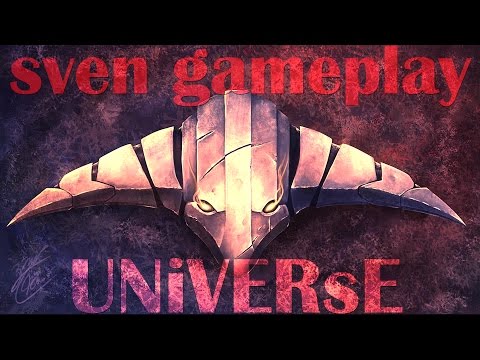Dota 2 EG.UNiVERsE gameplay Sven + 7.5k MMR
