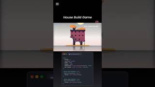 Build a House Game Using Only HTML & CSS | Creative CSS Animation Project #animation #codelearning