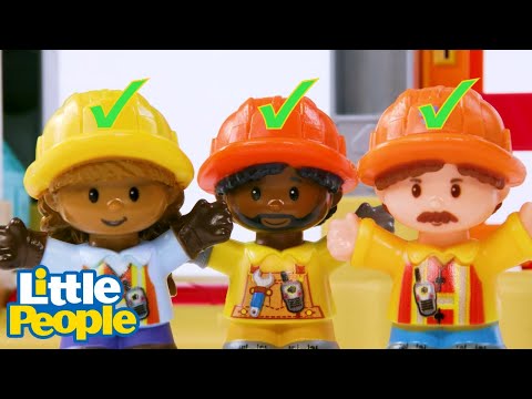 ⭐️ BIGGEST SANDCASTLE EVER! 🏰 @Little People – Fisher Price Season⭐️ - Kids TV Series, Kingdom Kids Zone - Little People - Fisher Price