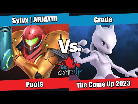 The Come Up 2023 Pools - Sylyx | ARJAY!!! (Samus) vs Grade (Mewtwo, Wolf) - Ultimate Singles