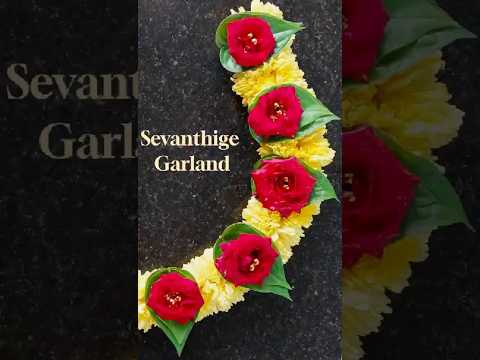 Navaratri special   Sevanthige Garland