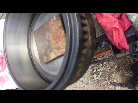 Seal and bearing replacement on 10 k axle