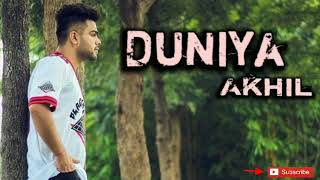 Duniya (Full Song) Akhil ft. jaani | BOB | B Praak | latest Punjabi songs 2018