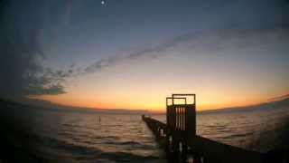 preview picture of video '2015-02-22 Lazise tramonto, time lapse'