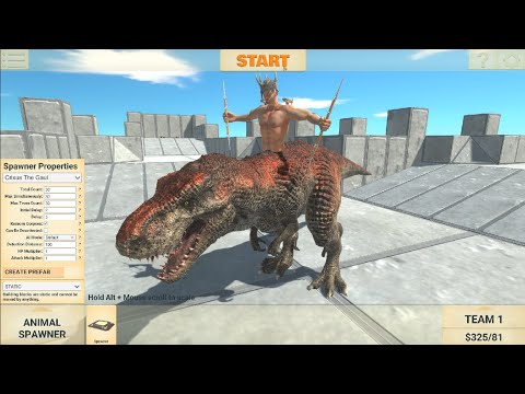 New Update T-Rex Rider Boss Raid : Animal Revolt Battle Simulator