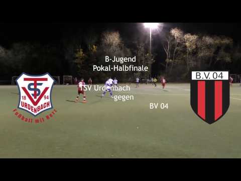 TSV Urdenbach B Jugend gegen BV 04 Pokal Halbfinale Tore