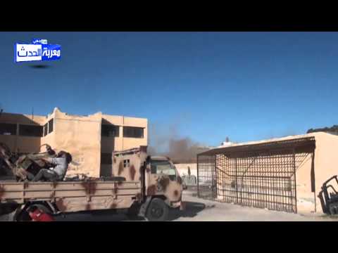 التصدي للطيران الحربي التابع للنظام في معربة في محافظة درعا