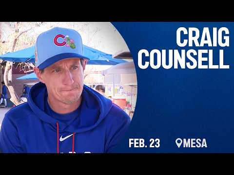 Craig Counsell explains Cubs' reported signing of Michael Conforto | Marquee Sports Network