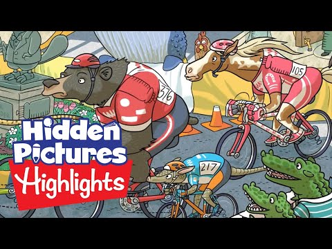 Hidden Pictures Puzzle #6 - 2020 - Can You Find All The Objects?