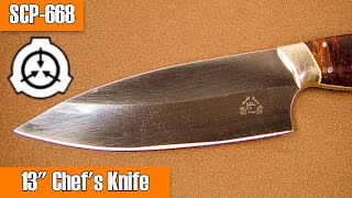 SCP-668 13 Inch Chef's Knife  | Object Class: Euclid | mind-affecting SCP |