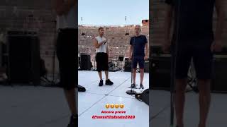 Mahmood &amp; Andrea Bocelli provano Perfect per Power Hits Estate 2020 (9/9/2020)