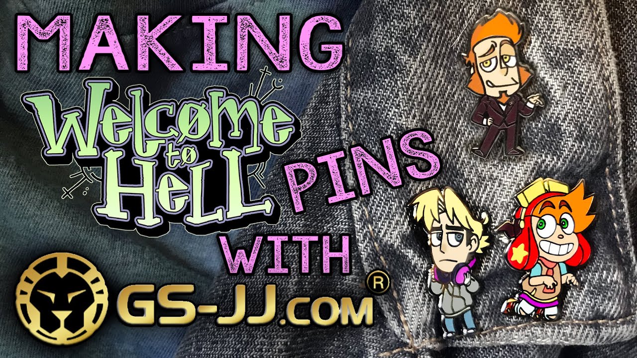 Making W2H Enamel Pins! (with GS-JJ)
