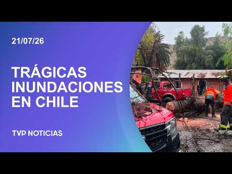 Chile declaró el estado de catástrofe tras un severo temporal