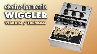Video thumbnail for Electro-Harmonix The Wiggler Vibrato / Tremolo Pedal (Demo by JJ Tanis) by EHX