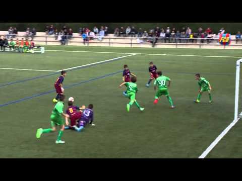 FC Barcelona Masia-Academy: Spectacular goal (Aleví A vs Cornellà)