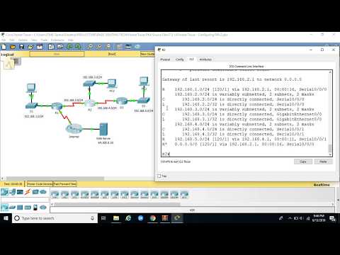 3.2.1.8 Packet Tracer – Configuring RIPv2
