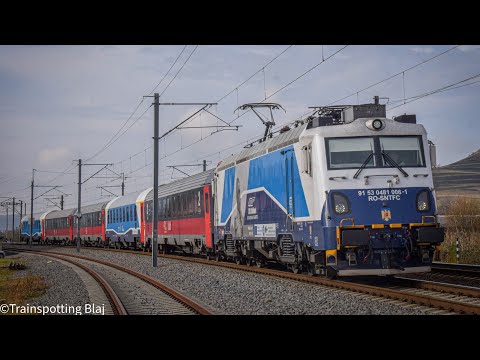 Trenuri în Blaj partea 86 +concert de goarne 