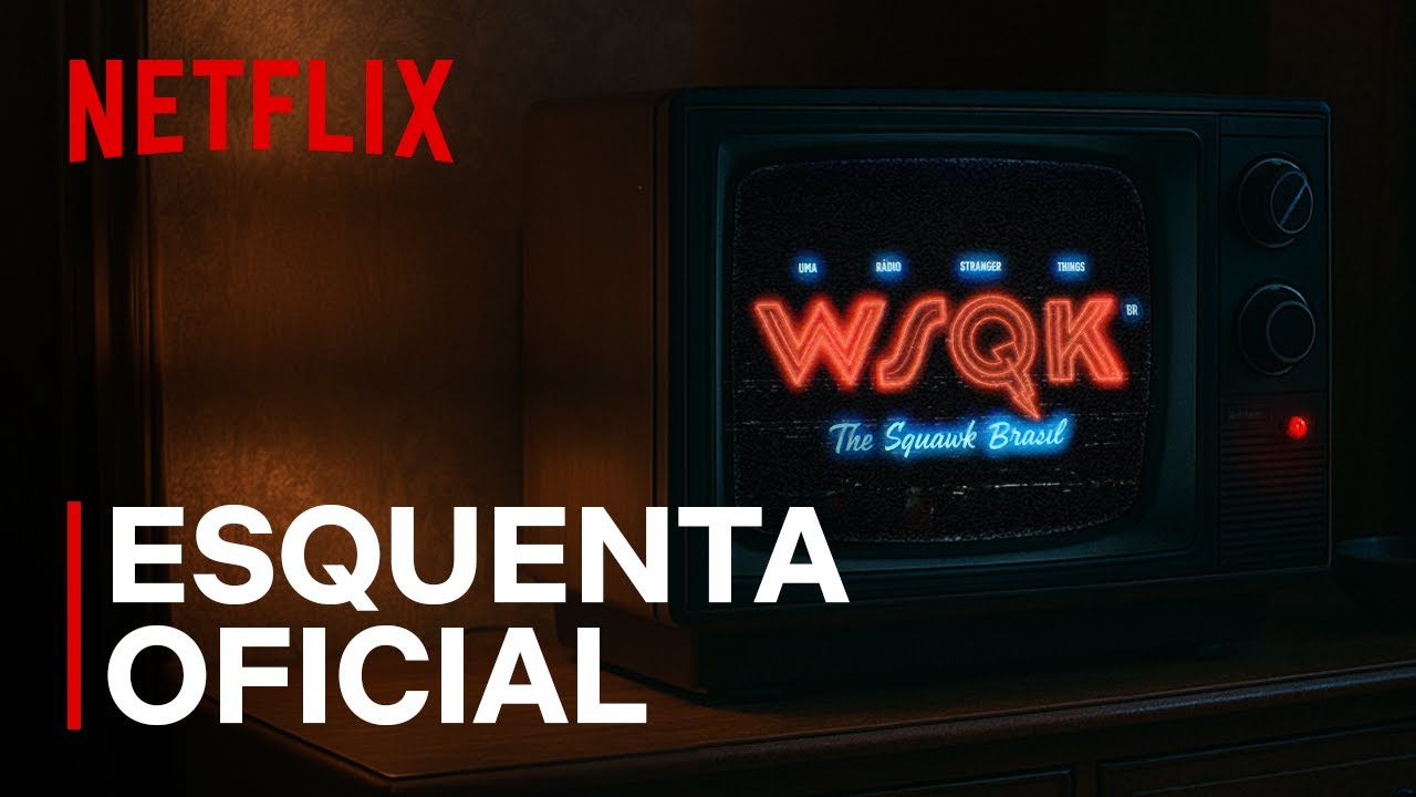Esquenta oficial AO VIVO com a The Squawk Brasil | Stranger Things 5 | Netflix Brasil