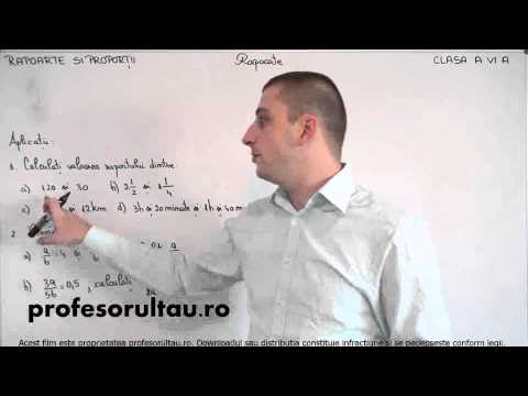 probleme rezolvate rapoarte proportii - profesorultau.ro