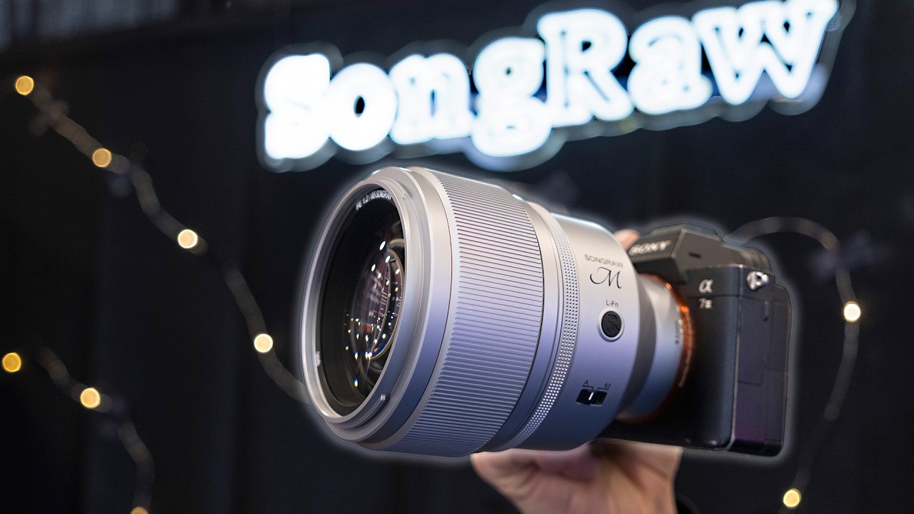 SongRaw Moonlit Simplified Edition Lens Introduced - 50mm and 85mm F/1.2 at Half the Price - YouTube