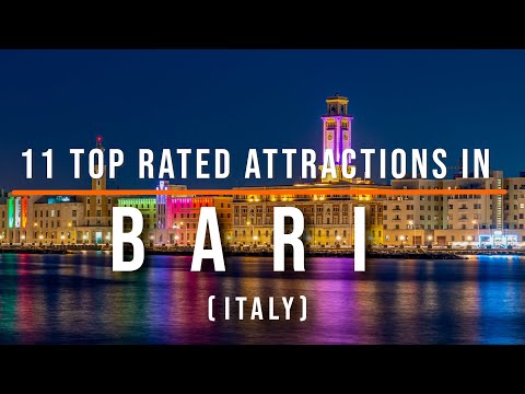 11 principais atrações e lugares para visitar em Bari, Itália | Vídeo de viagem | Guia de viagem | SKY Travel