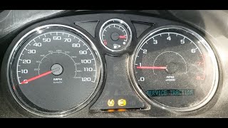 Chevy Cobalt Service Traction Message ABS light Traction Control light repair