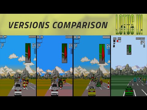 Lotus III: The Ultimate Challenge -Versions Comparison- Amiga, CD32, Atari ST and much more!
