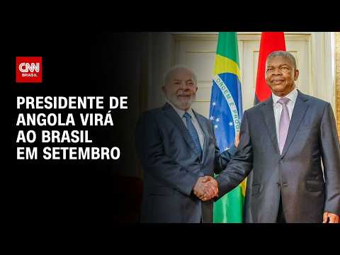 Presidente de Angola virá ao Brasil em setembro em busca de investimentos | CNN AGRO NEWS