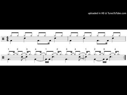 Example 134 - page 134 - Implied Metric Modulation - Time Manipulation Drum Book