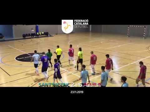 (GOALS) ESCOLA FUTBOL SALA JORDI TORRAS SANT VICENÇ,A  -  AE AGUILA
