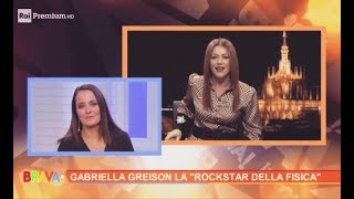 Gabriella Greison ospite a Rai Premium parla di Mileva Maric, Hedy Lamarr e le altre donne della scienza