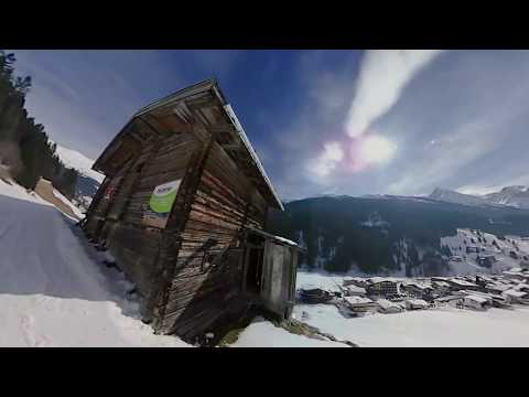 SKI piste 77b - panorama view of Tuxertal - Lanersbach