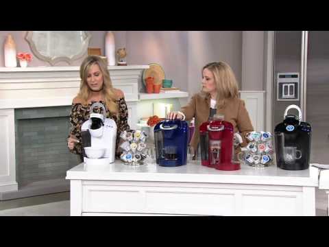 Keurig K55 Coffee Maker w/ My K-Cup, 31 K-Cup Pods & Water Filters on QVC
