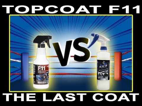 TOPCOAT F11 VS. THE LAST COAT. (RESULTS WERE SHOCKING!!)