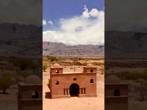 ⛪ IGLESIA DE ANDACOLLO 🏜️RUTA DEL ADOBE EN CATAMARCA