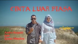 Download lagu CINTA LUAR BIASA || ANDRA RESPATI feat GISMA WANDIRA || LYRICS @niakurniawati1413 mp3 Download lagu CINTA LUAR BIASA || ANDRA RESPATI feat GISMA WANDIRA || LYRICS @niakurniawati1413 mp3