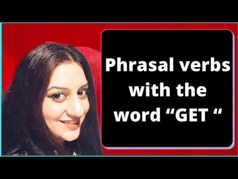 learn phrasal verbs with the word GET | BEGINNER'S LEVEL | SPEAK LIKE KAMINI