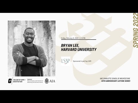 SoA 50th Anniversary Lecture Series: Bryan Lee