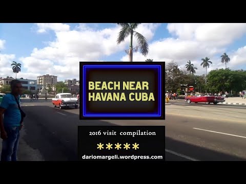 Beach in Havana Cuba playa del Este Santa Maria + EMDR Phase 5 therapy Installing positive beliefs