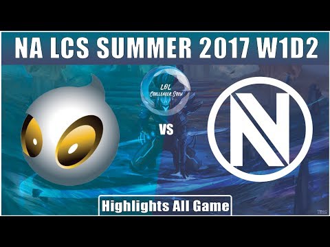 DIG vs NV || Highlights All Game || NA LCS Summer 2017 || Dignitas vs EnvyUs