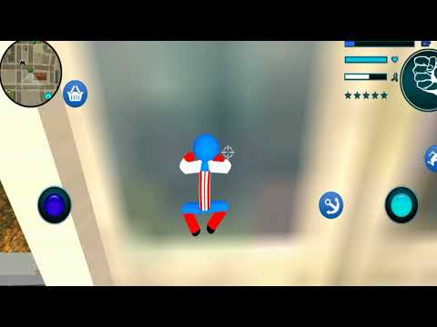 Amazing Us Police Stickman Rope Hero #4 - Android Gameplay