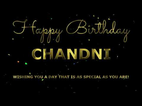 Happy Birthday Chandni