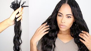 NO Leave Out! Wash & Re- Use: Saga Crochet Braids! (natural hair protective style tutorial)