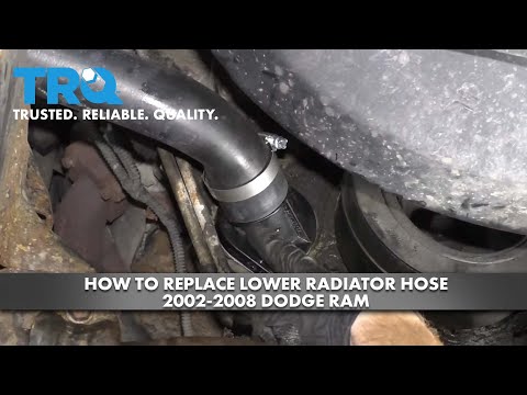 How to Replace Lower Radiator Hose 2002-08 Dodge RAM