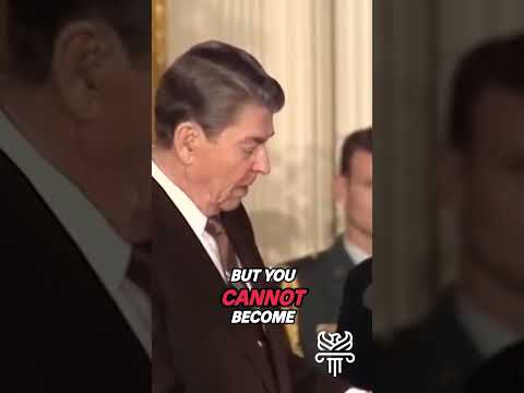 Ronald Reagan: Jeder kann nach Amerika kommen und Amerikaner werden. #shorts #amerika #einwanderung