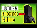 How to Connect Ethernet Cable to Xbox One & Setup Internet Connection (Easy Method)